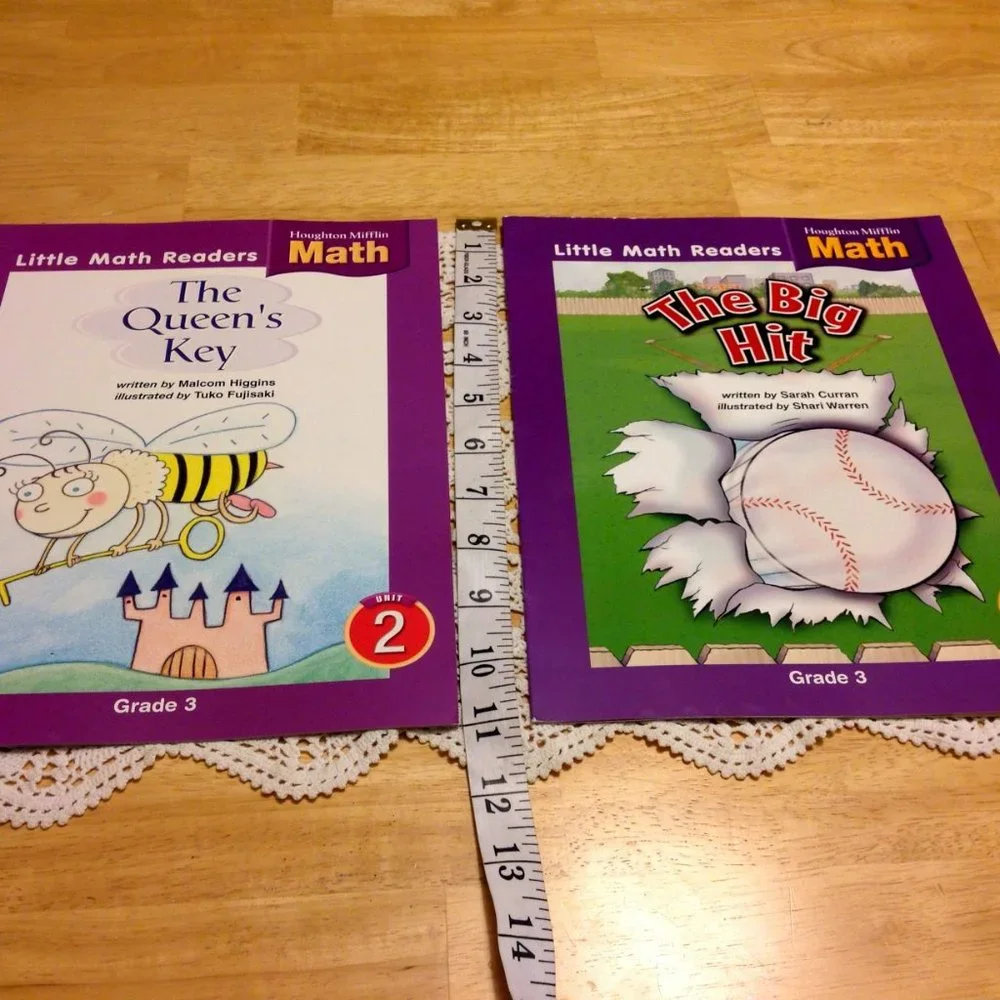 Math Readers, Houghton Mifflin Math, Third Grade Level
